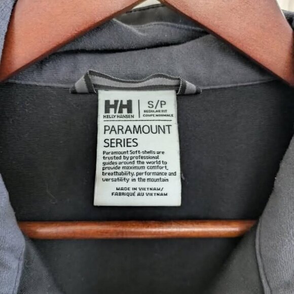 Helly Hansen Black Soft Shell Jacket Size Small Men/Medium Women - Picture 5 of 6